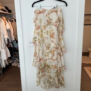 Zara floral skirt